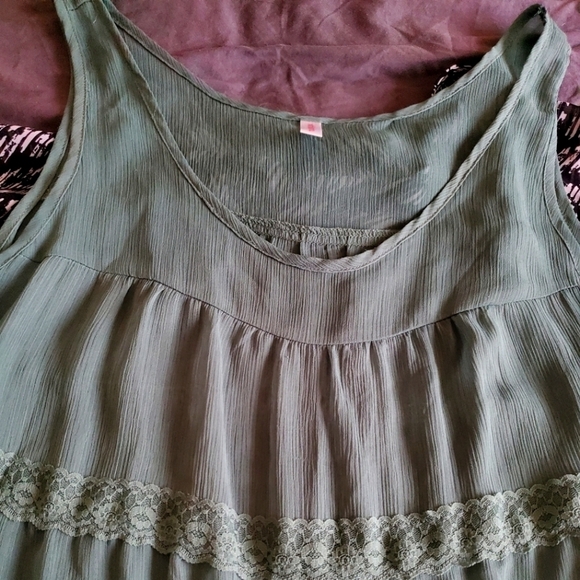 Dressy Tank Top W/Poncho Cover-up - Picture 1 of 7